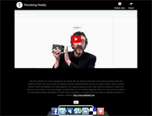 Tablet Screenshot of perceivingreality.com